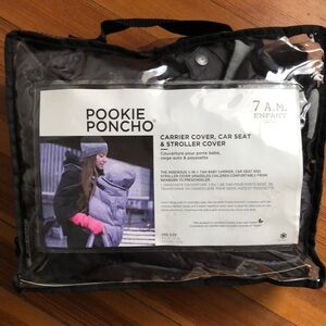 7A.M Enfant Pookie Poncho - color gray